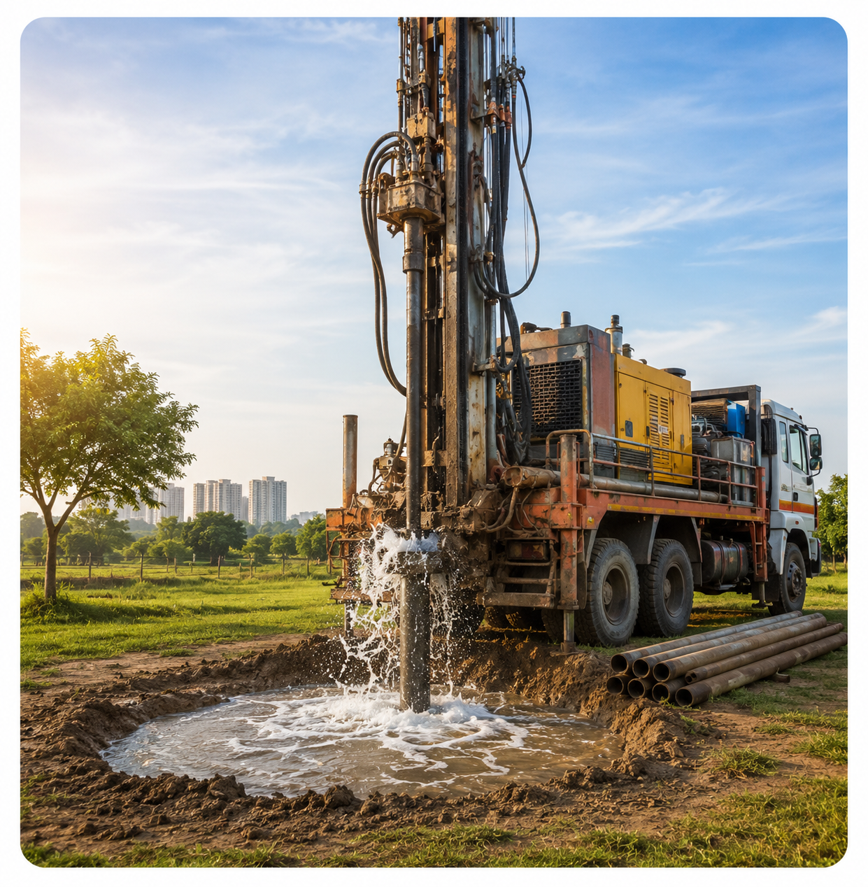 Reliable Borewell Services in Gandhinagar - Podar Borewell