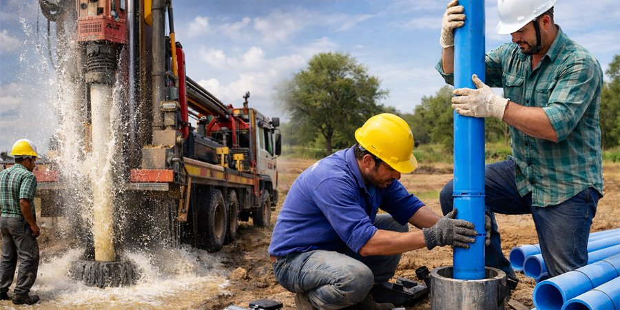 Borewell Drilling & Installation Services in Ahmedabad Borewell Drilling & Installation Services in Ahmedabad